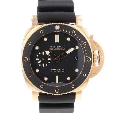 price panerai submersible|submersible goldtech 42mm price.